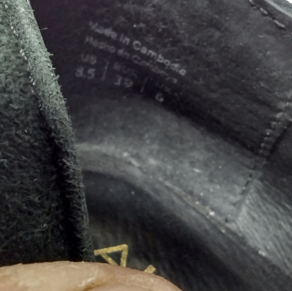 Black Suede Aldo "Tallo Shooties" l Stiletto l Size 8.5 l Genuine Leather - Picture 12 of 12